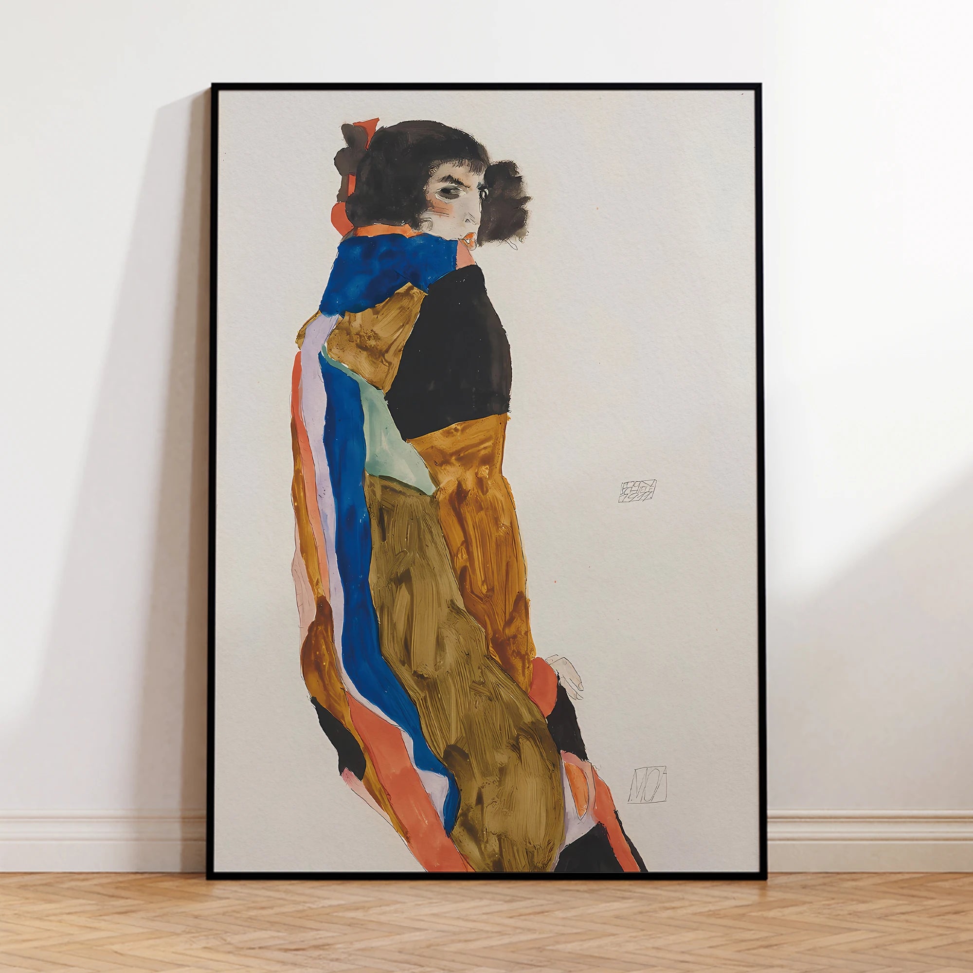 Modern Abstract Egon Schiele Moa Vintage Poster Wall Art Prints Canvas Painting Poster Picture For Living Room Home Decor