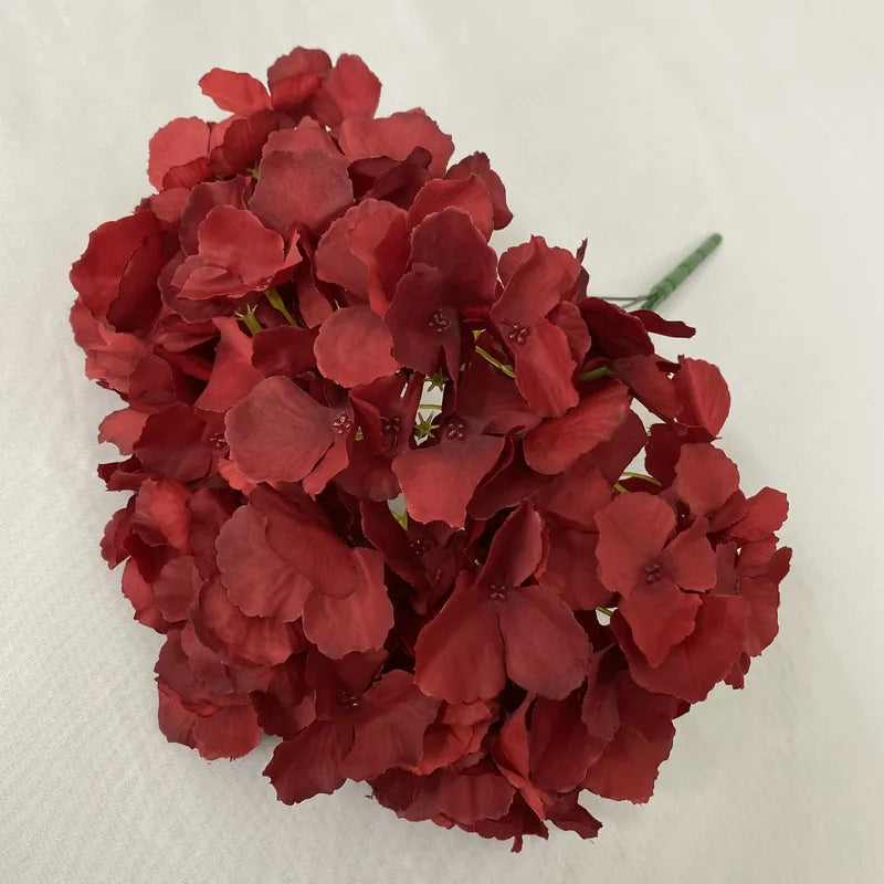 Red Series Artificial Flowers Peonies Roses Wedding Arch Holiday Party Decoration Fake Flower Simulation Rose Plant Floral