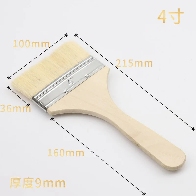 Heat Resisting Barbecue Brush Oil Cream BBQ wool Brush Camping Baking Bakeware Pastry Cooking Tools Clean sanitary tools