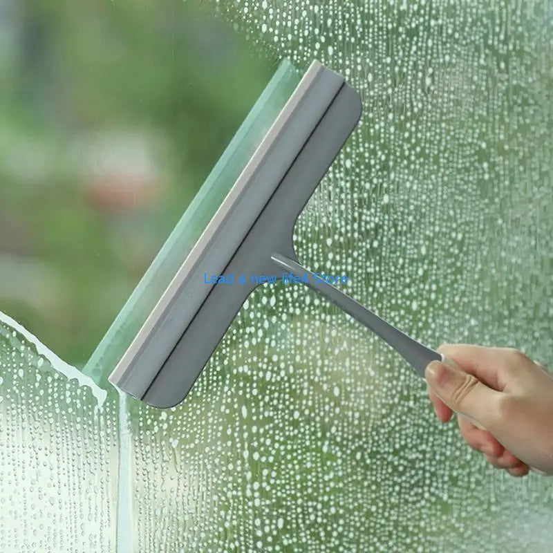 Y55E Bathroom Shower Screen Squeegee Glass Window Cleaning Wiper Cleaner Car Mirror