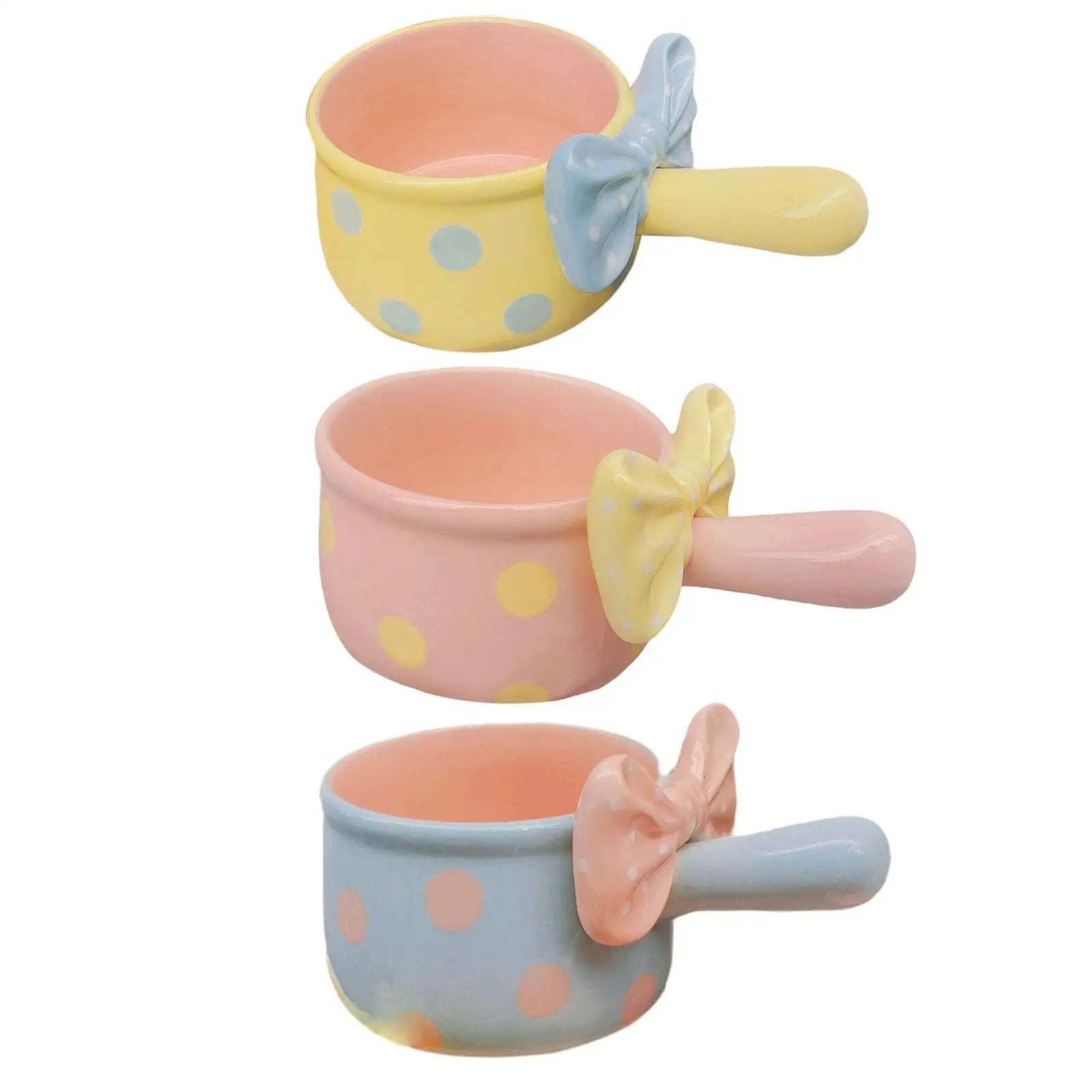 Soup Bowl with Handles 600ml Nordic Noodle Bowl for Chilli Salad Beef Stew