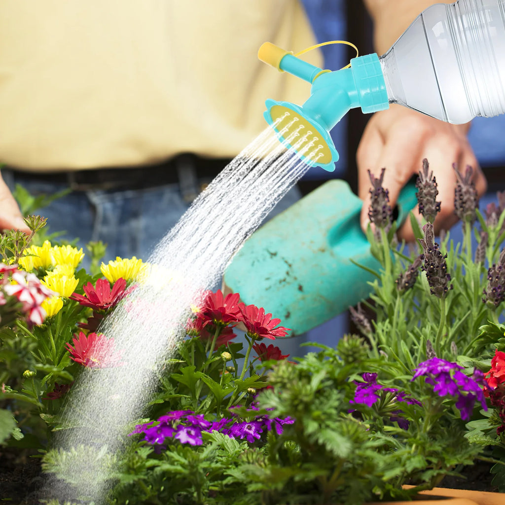 10Pcs Watering Spray Heads Gardening Sprinkler for Indoor Plants Bottle Sprayer Nozzle Replacement Watering Can Head