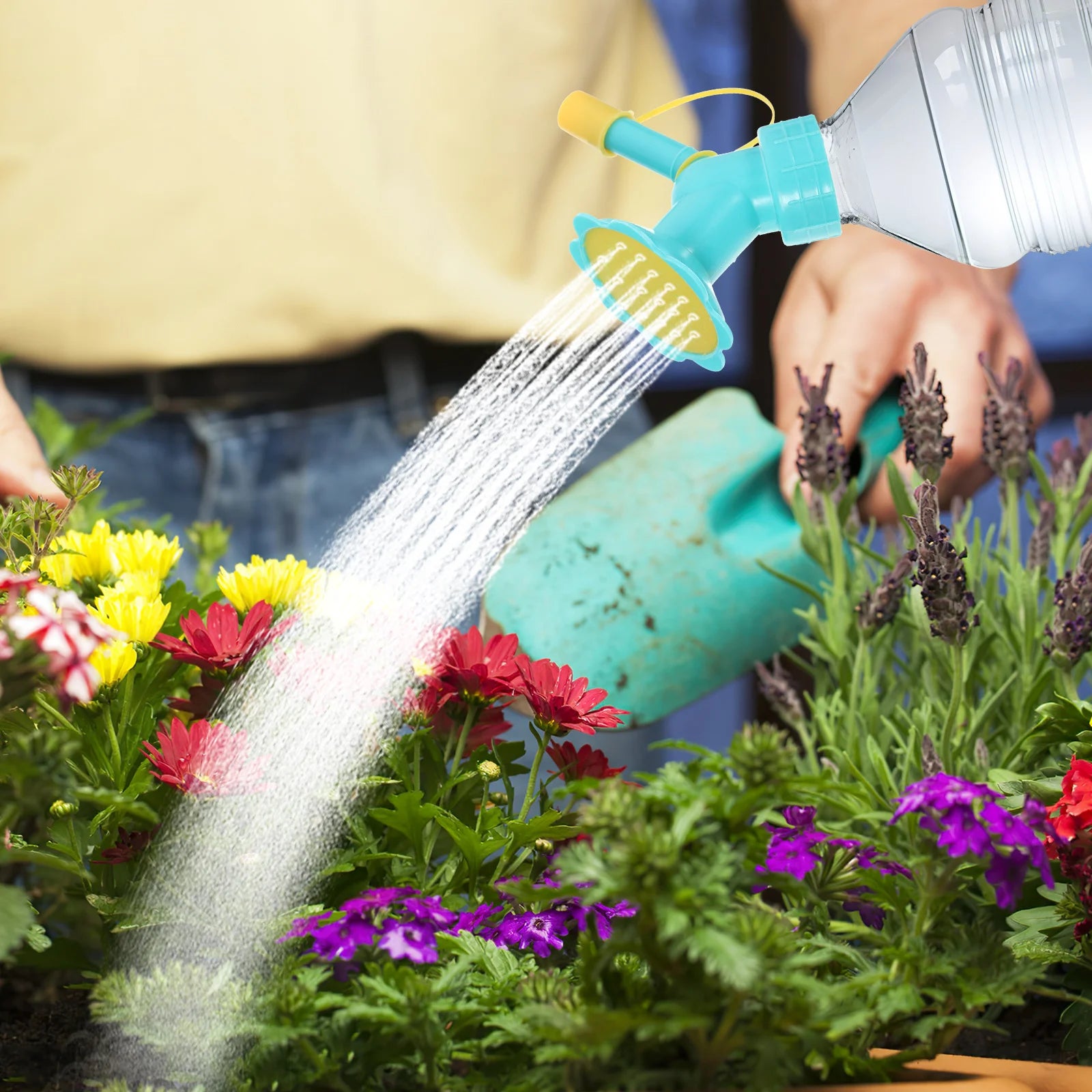 10Pcs Watering Spray Heads Gardening Sprinkler for Indoor Plants Bottle Sprayer Nozzle Replacement Watering Can Head