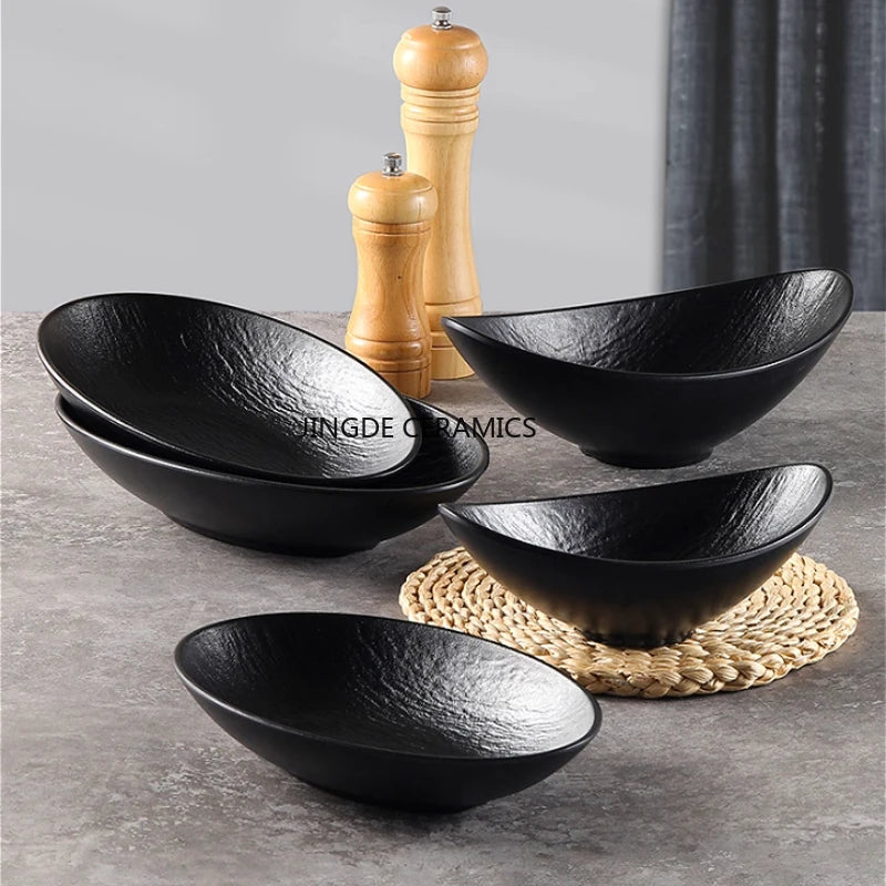 1pc Melamine Cooked Food Dish Hotpot Restaurant Tableware Plate Cold Dishes,braised Meat Dishes Display Plate Buffet Tray