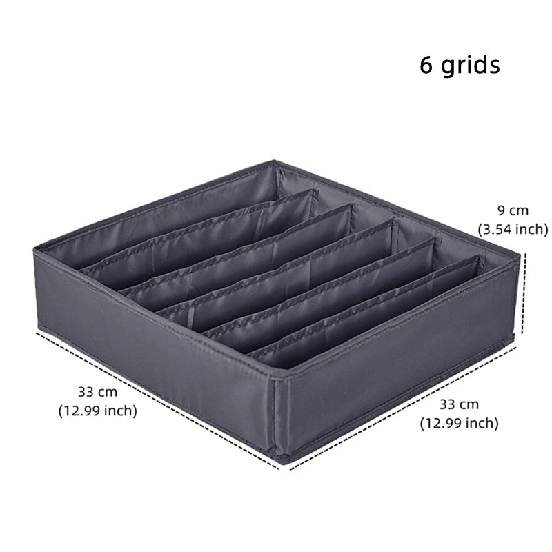 Organizer Socks Storage Box Drawer Organizers Cabinet Wardrobe Clothes Underwear Socks Bra Pants Clothing Bedroom Storage Boxes