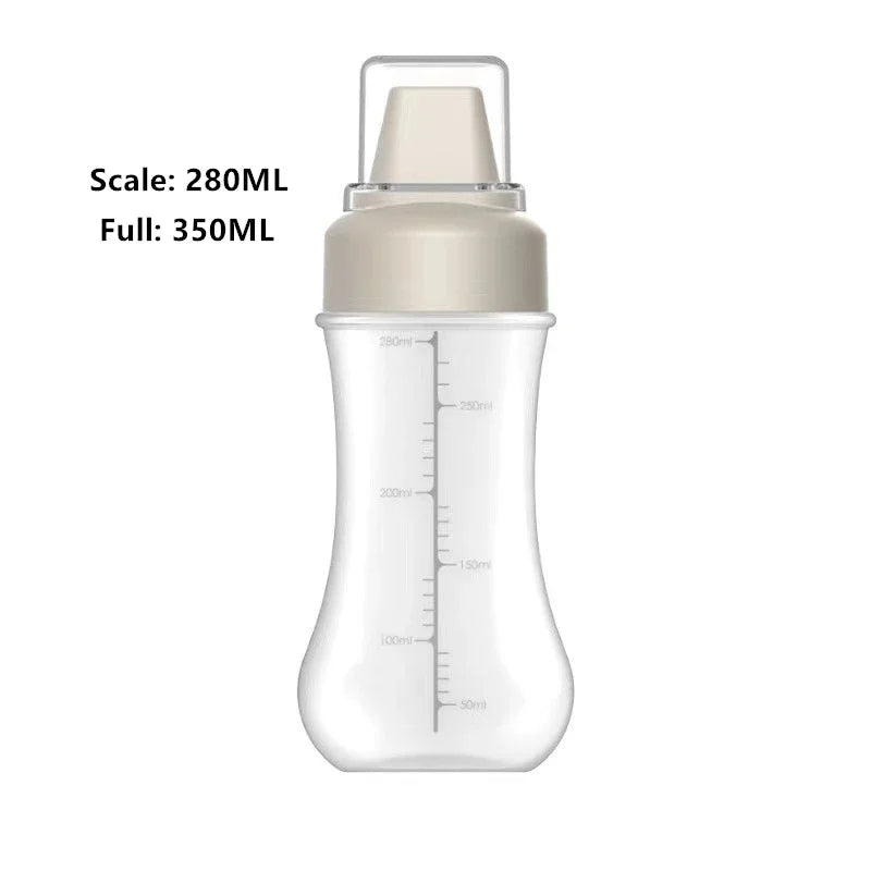 1/2/3pcs Squeeze Sauce Bottle Leak Proof Refillable Condiment Container For Salad Ketchup Honey Jam Squeeze Sauce Bottle Kitchen