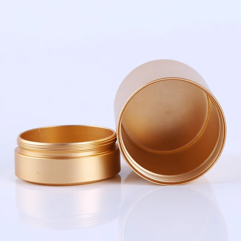 New Airtight Smell Proof Container Quality Stainless Steel Mini Tea Cans Herb Stash Jar Tea Coffee Storage Box Tea Caddies Box